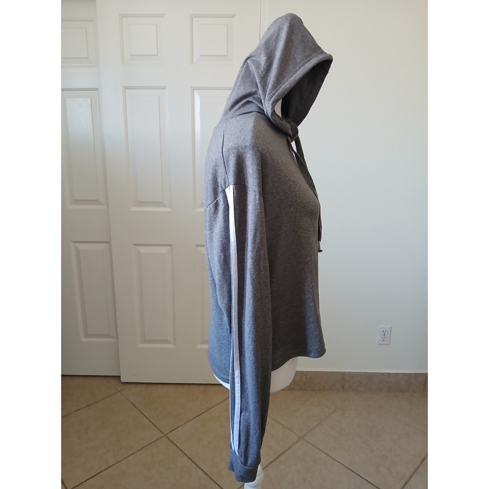 Orange Kiss Women's Hoodie Pullover Sweatshirt Grey Size Medium Casual - Picture 4 of 15
